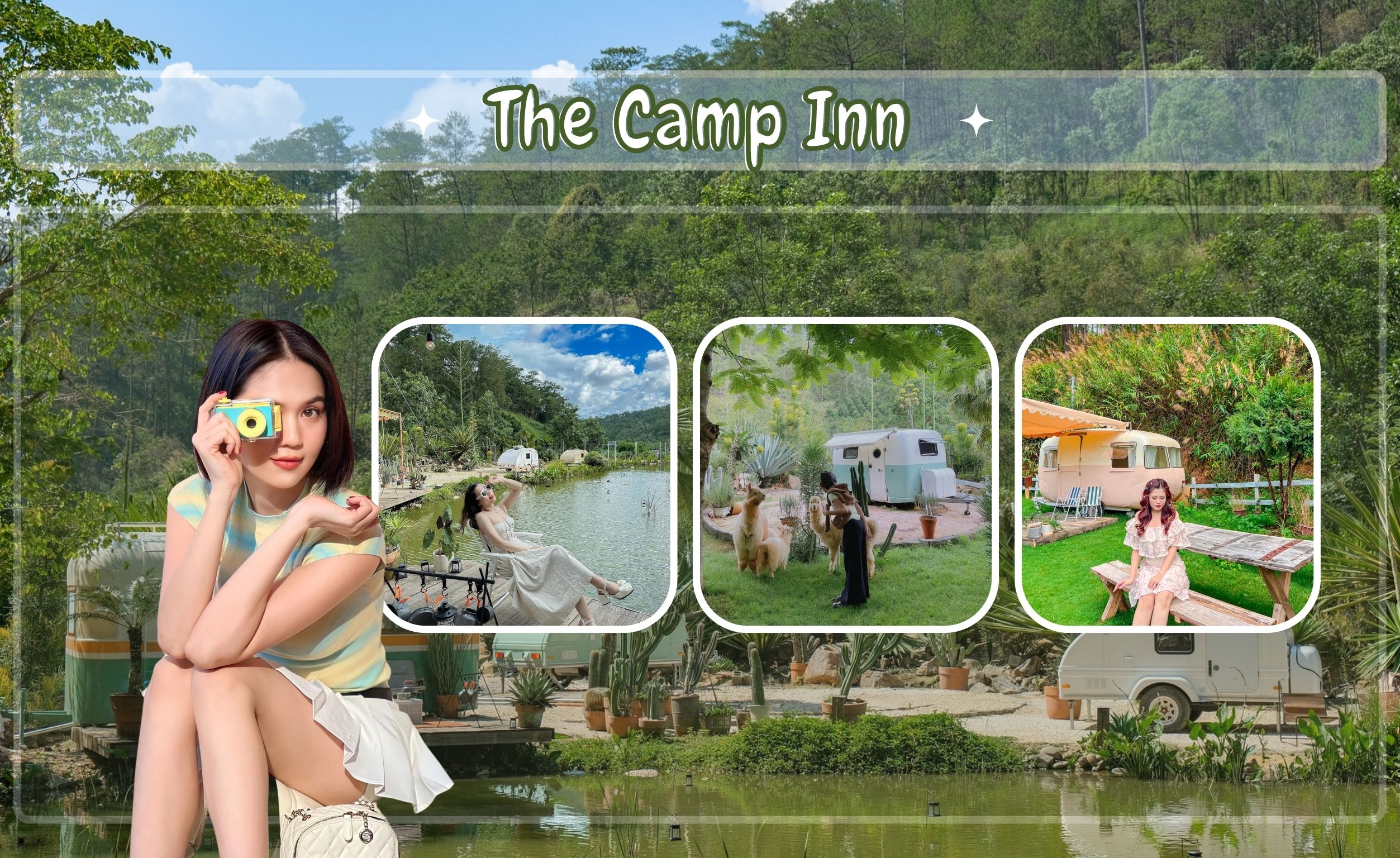 the camp inn đà lạt – trải nghiệm kiểu cắm trại mobihome camping