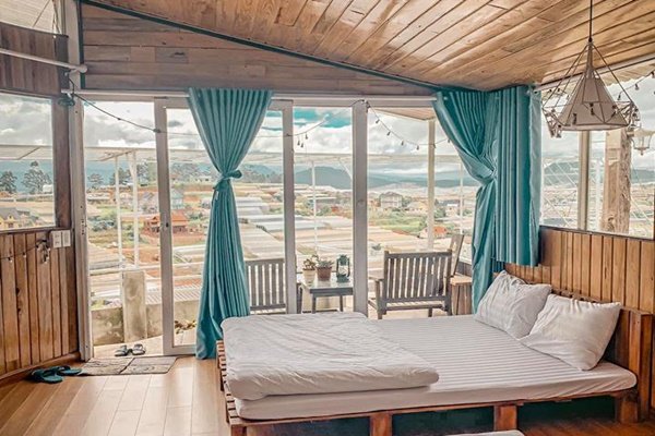 top 7 homestay phòng kính view cực xịn tại đà lạt